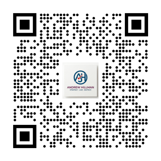 Andrew Hillman QR code, scan or click to connect